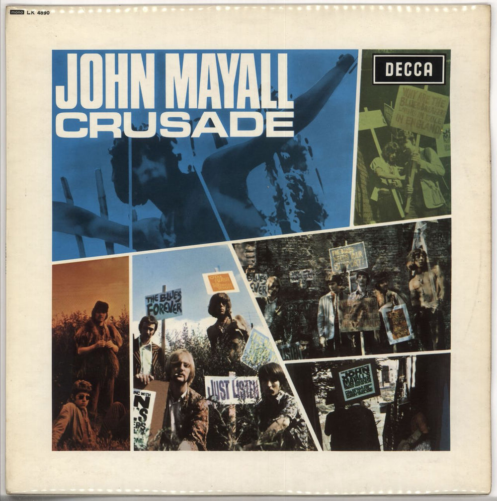 John Mayall Crusade - EX UK vinyl LP album (LP record) LK4890