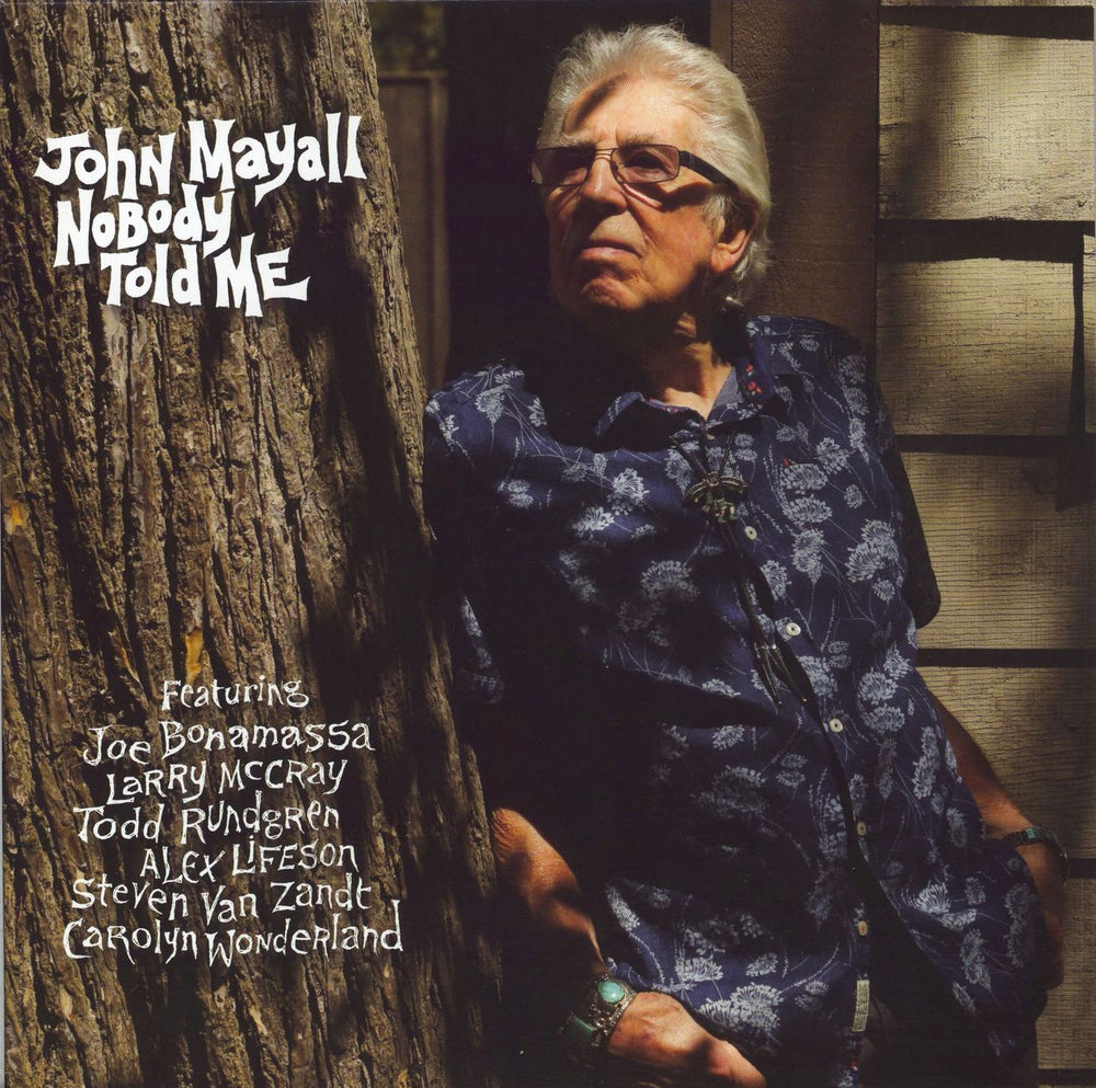 John Mayall Nobody Told Me UK vinyl LP album (LP record) FBR022LP