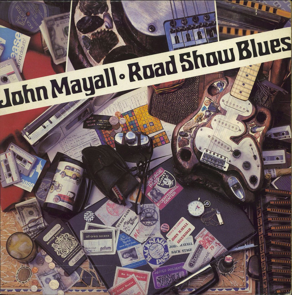 John Mayall Road Show Blues UK vinyl LP album (LP record) DJF20570