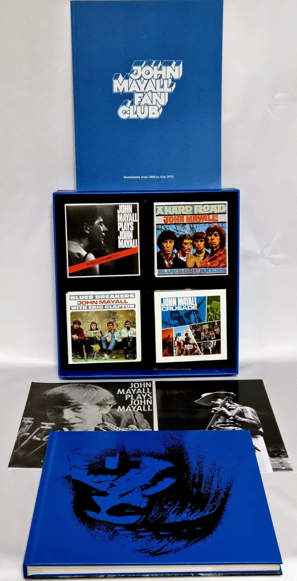 John Mayall The First Generation 1965-1974 - Autographed UK CD Album Box Set 636551914055