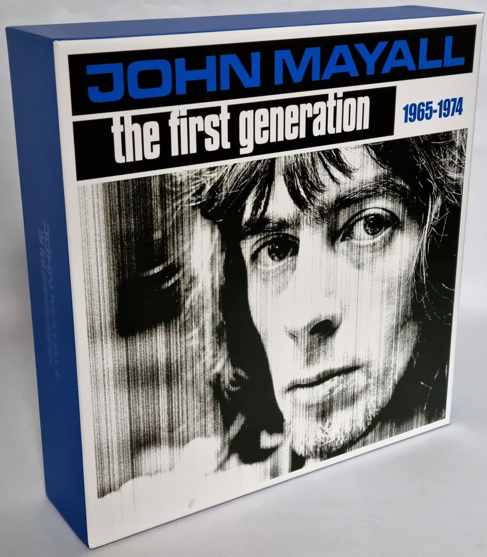 John Mayall The First Generation 1965-1974 - Autographed UK CD Album Box Set JOMDXTH766689