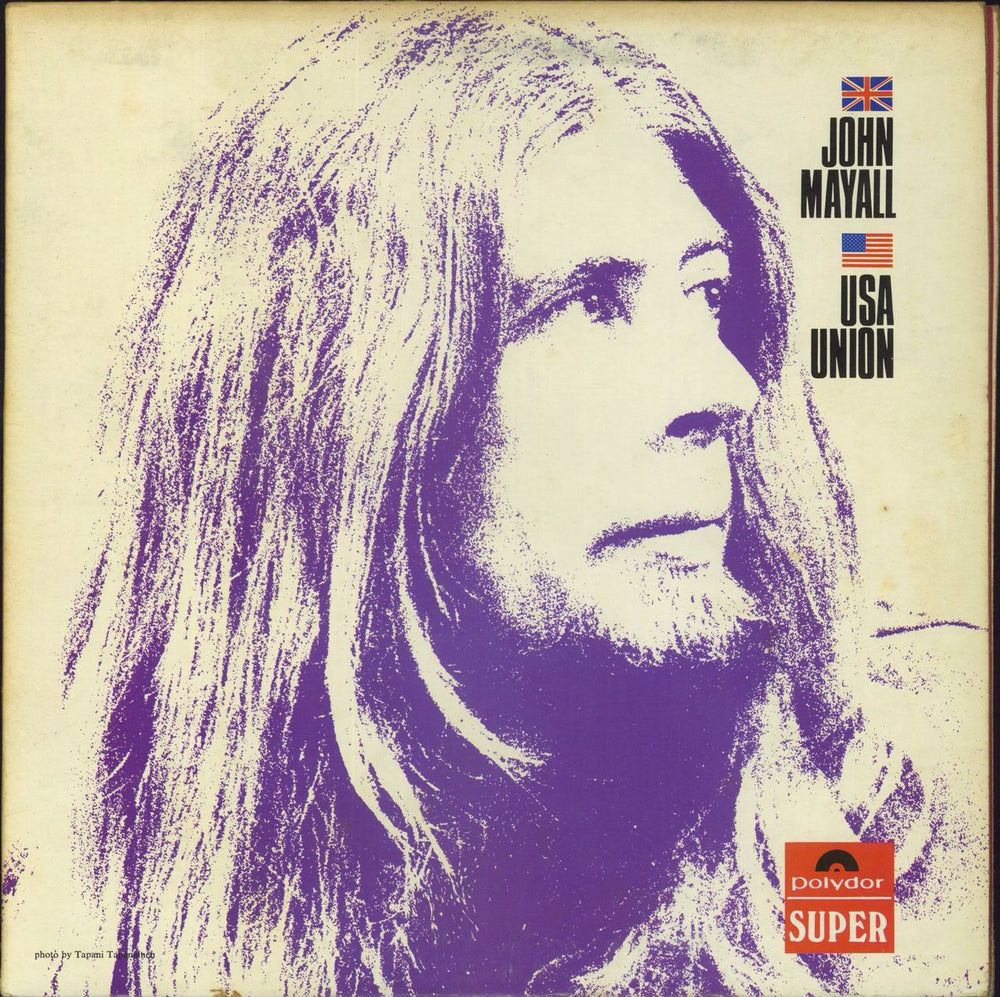 John Mayall USA Union - VG UK vinyl LP album (LP record) 2425020