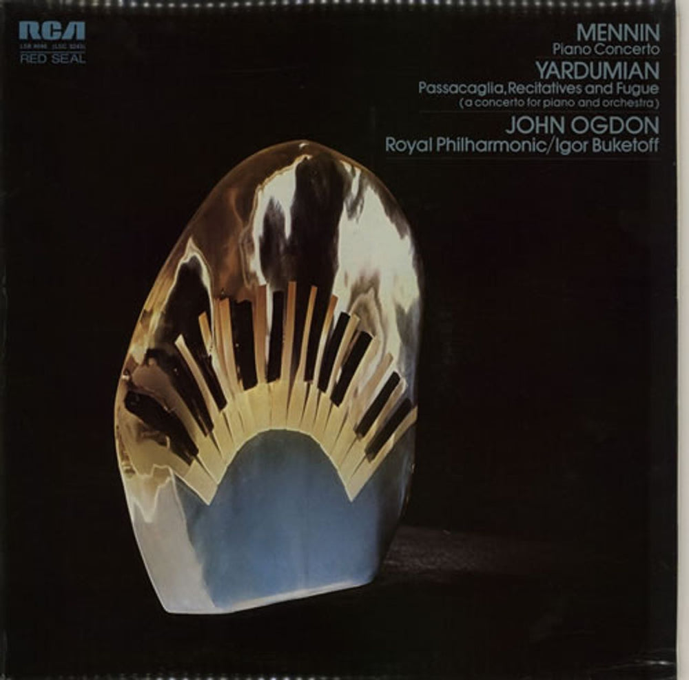 John Ogdon Mennin: Piano Concerto / Yardumian: Passacaglia, Recitatives and Fugue UK vinyl LP album (LP record) LSB4046