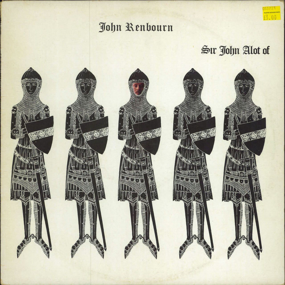 John Renbourn Sir John Alot Of Merrie Englandes Musyk Thyng & Ye Grene Knyghte Italian vinyl LP album (LP record) TRAL5167