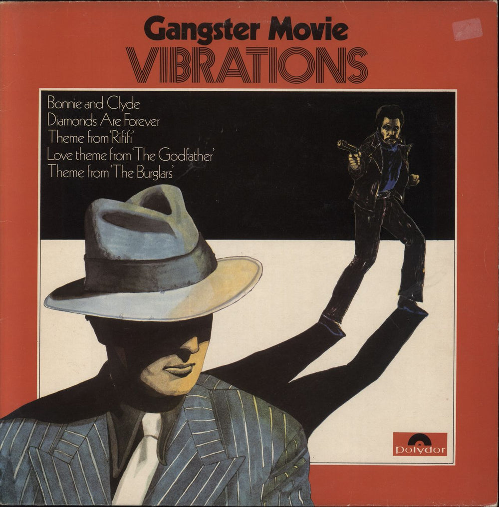 John Schroeder Gangster Movie Vibrations UK vinyl LP album (LP record) 2460181