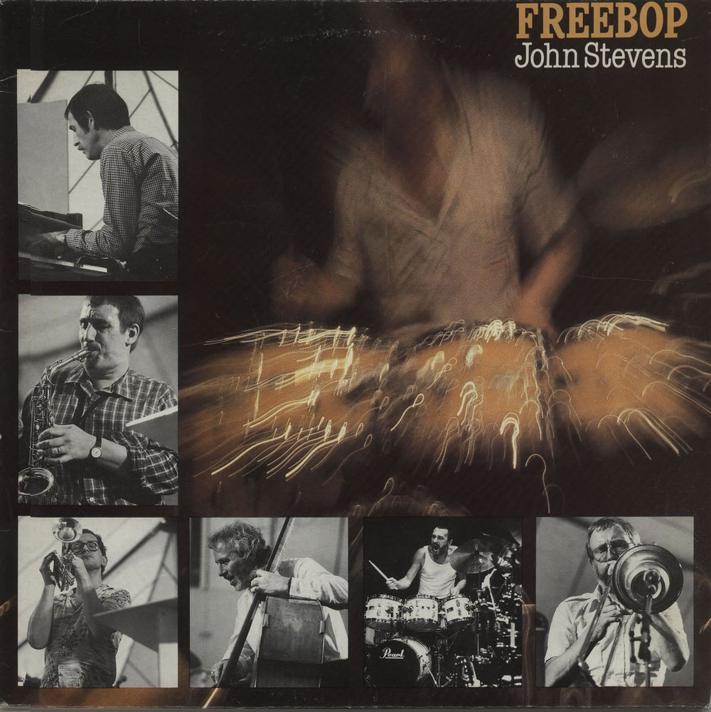 John Stevens Freebop UK vinyl LP album (LP record) AFF101