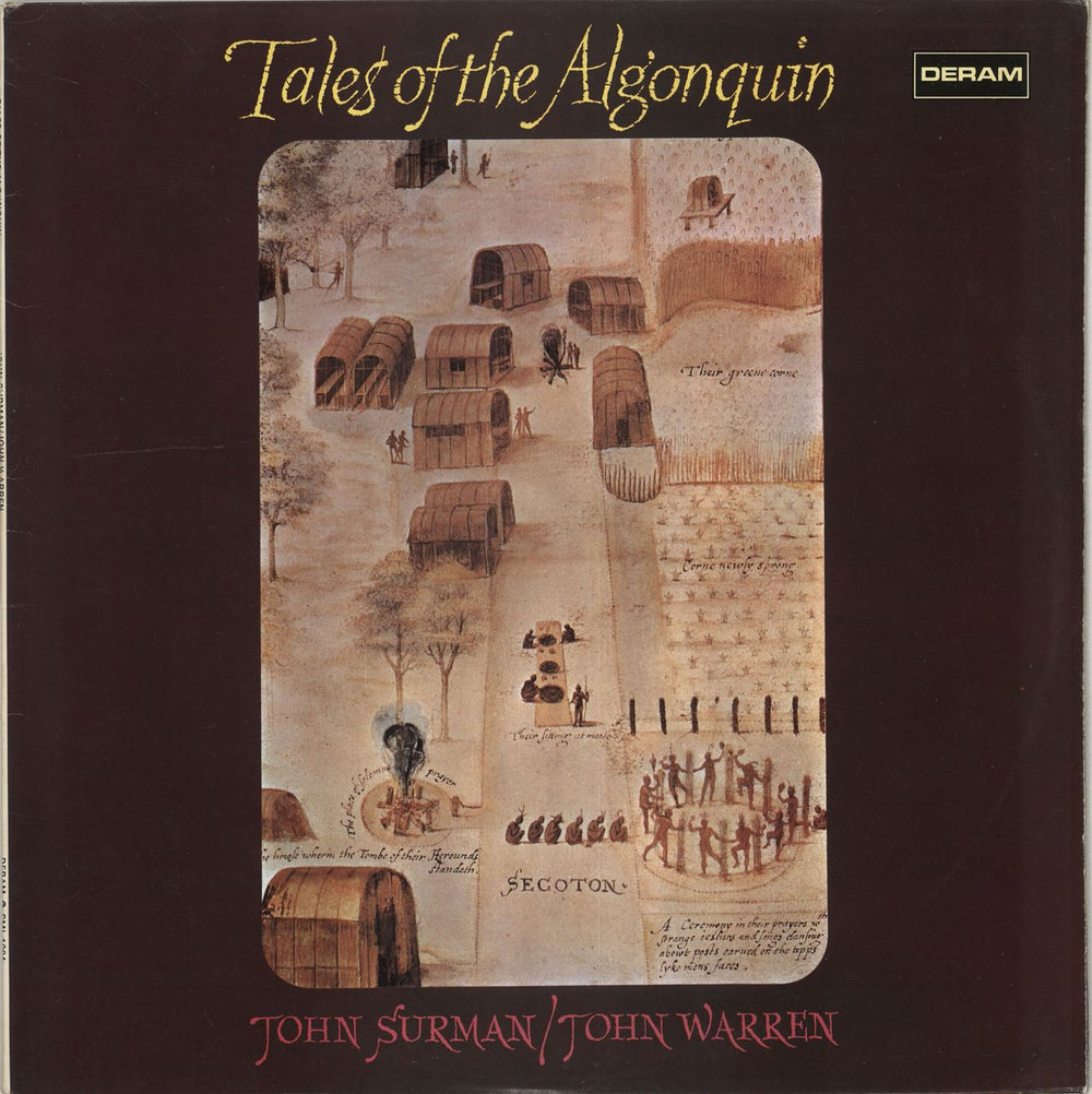 John Surman Tales Of The Algonquin UK vinyl LP album (LP record) SML1094