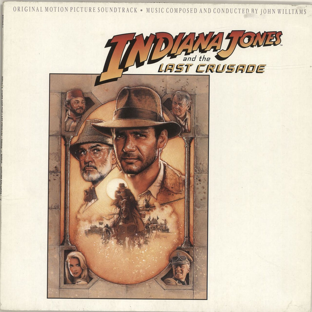 John Williams (Composer) Indiana Jones And The Last Crusade German vinyl LP album (LP record) 925883-1