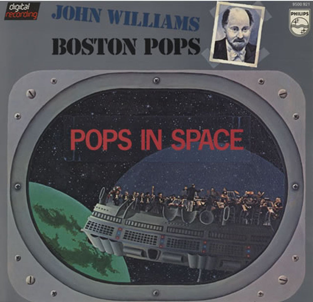 John Williams (Composer) Pops In Space Dutch vinyl LP album (LP record) 9500921