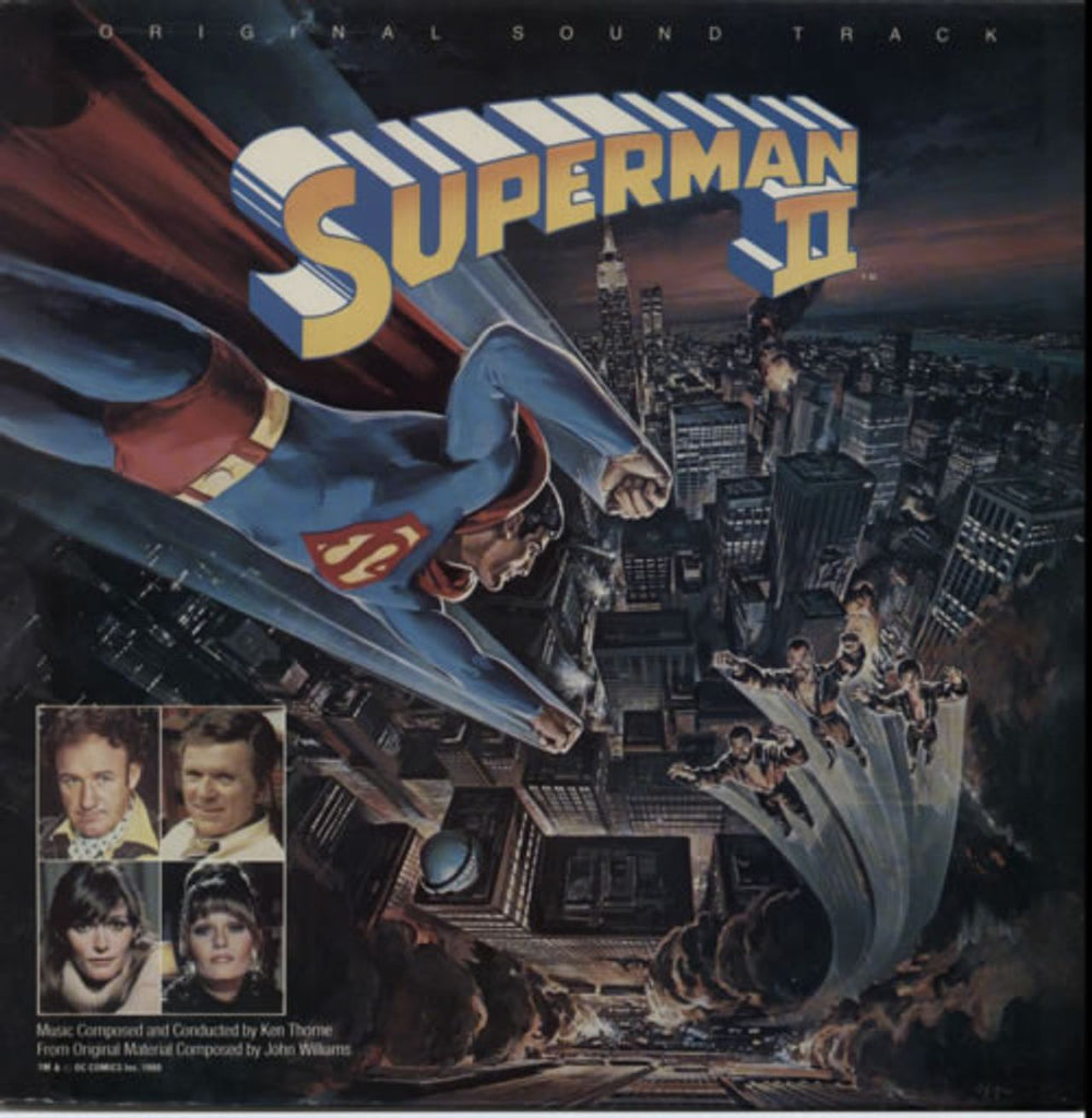 John Williams (Composer) Superman II UK vinyl LP album (LP record) K56892