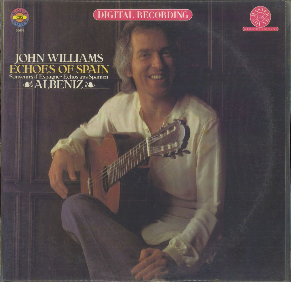 John Williams (Guitarist) Echoes Of Spain - Albeniz -- Promo Stamped + Sealed US vinyl LP album (LP record) IM36679