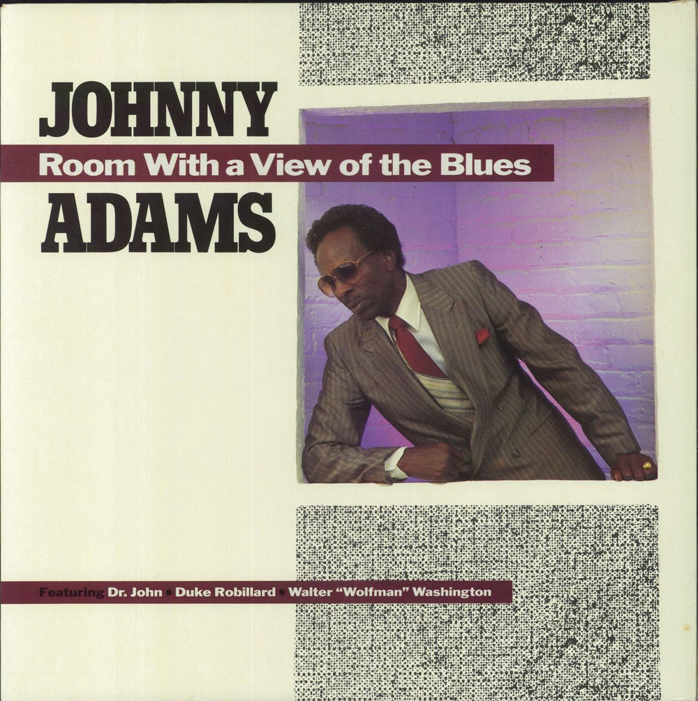 Johnny Adams Room With A View Of The Blues UK vinyl LP album (LP record) FIEND111