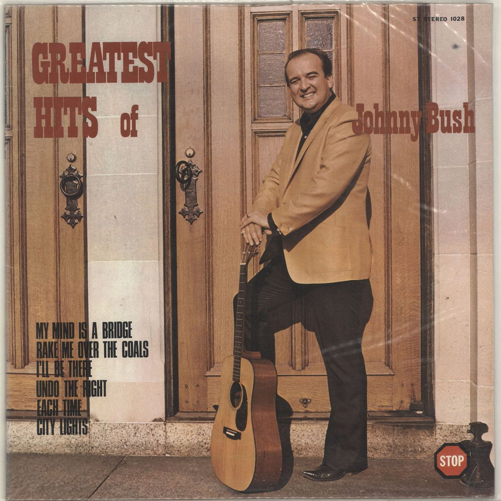 Johnny Bush The Greatest Hits Of Johnny Bush US vinyl LP album (LP record) ST-1028