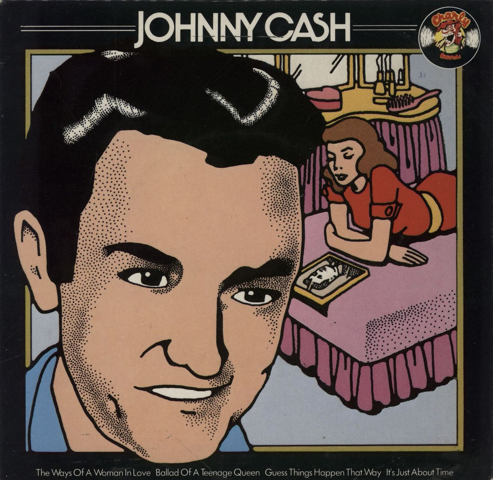 Johnny Cash Johnny Cash EP UK 7" vinyl single (7 inch record / 45) CEP108