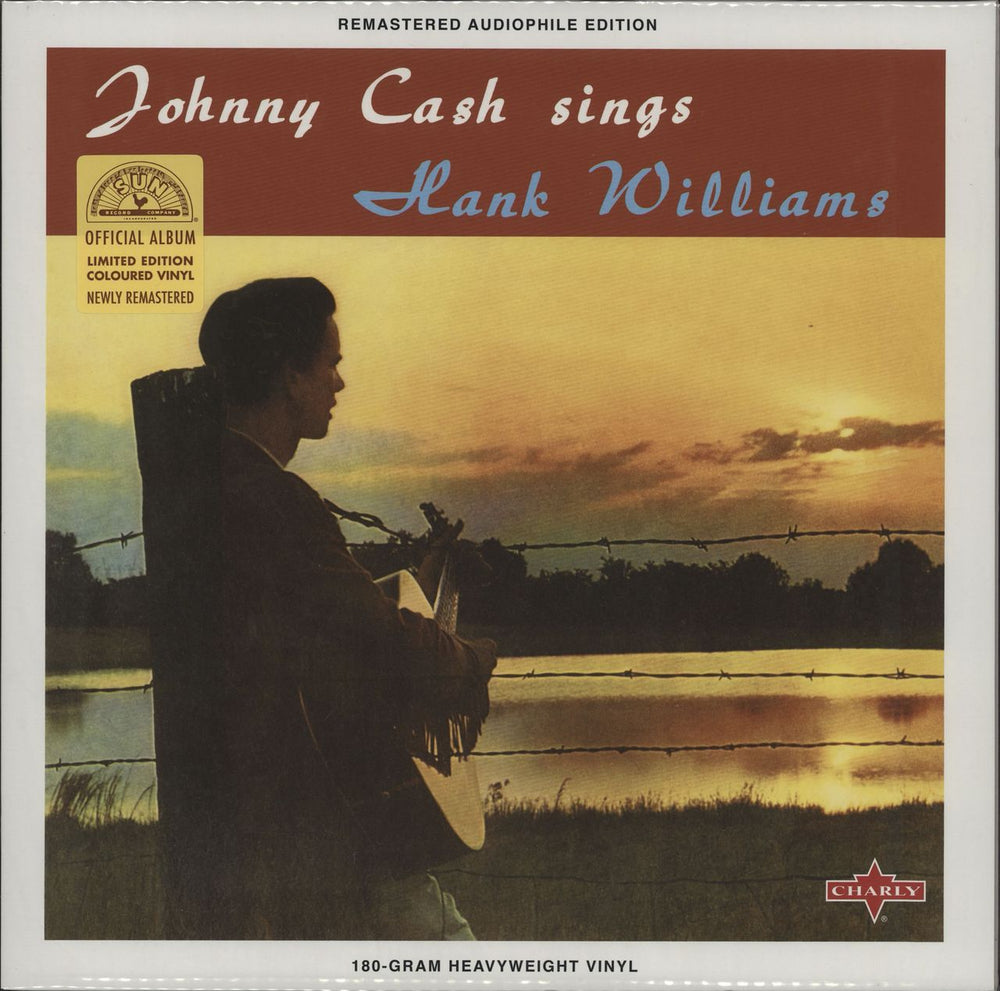 Johnny Cash Johnny Cash Sings Hank Williams - 180g UK vinyl LP album (LP record) SUNSLP1245