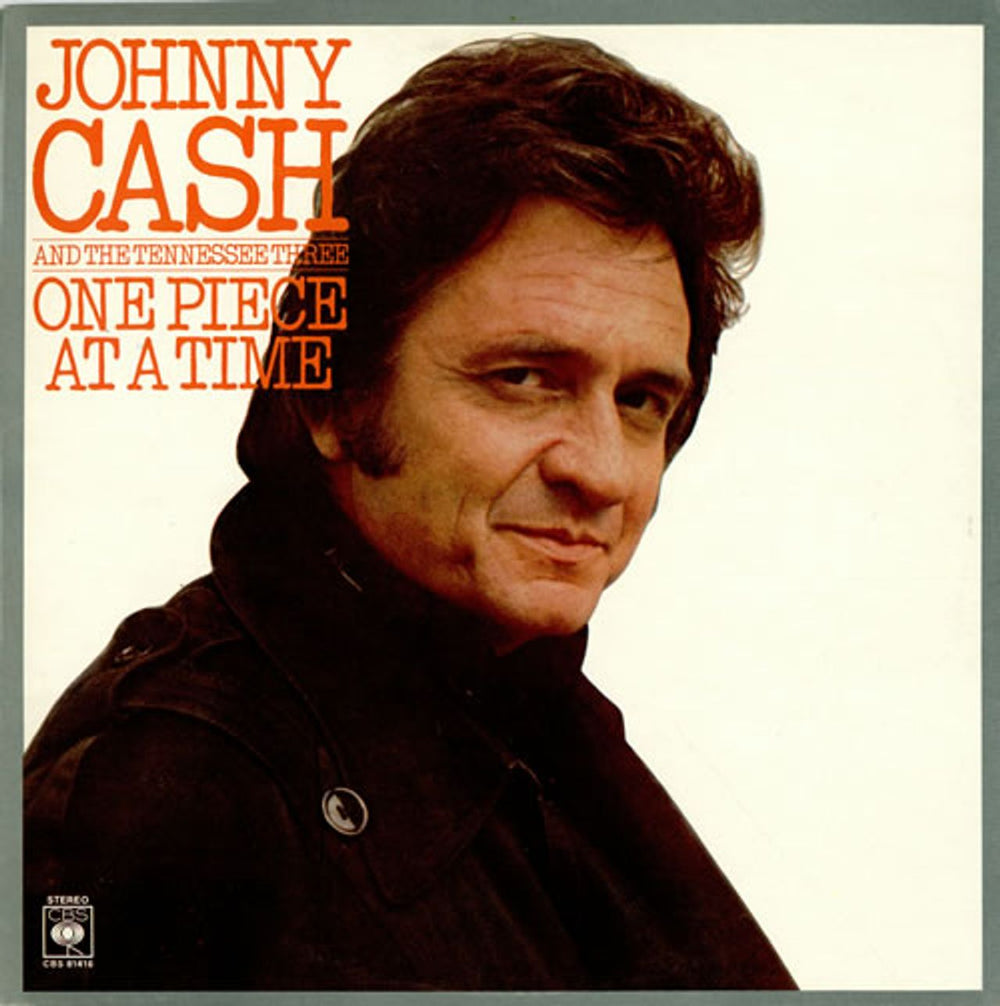 Johnny Cash One Piece At A Time UK vinyl LP album (LP record) CBS81416