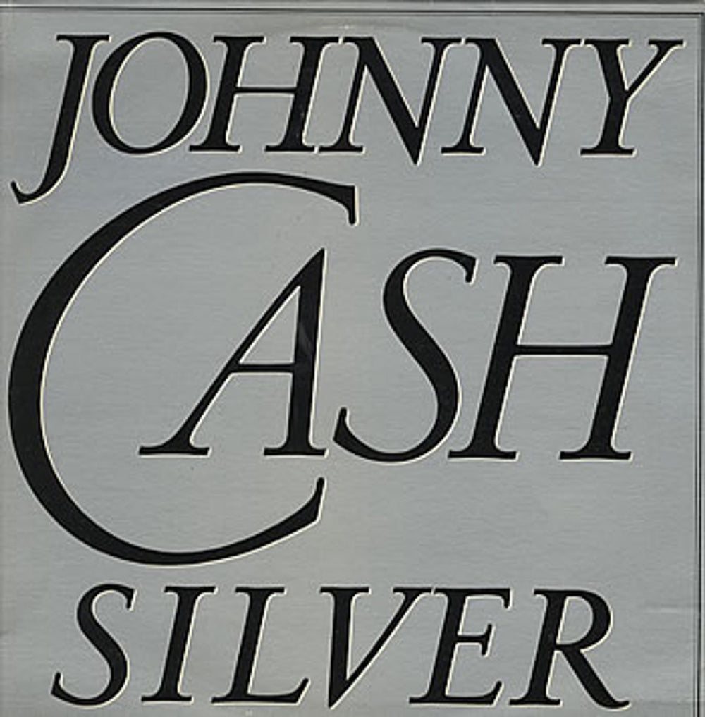 Johnny Cash Silver UK vinyl LP album (LP record) 83757