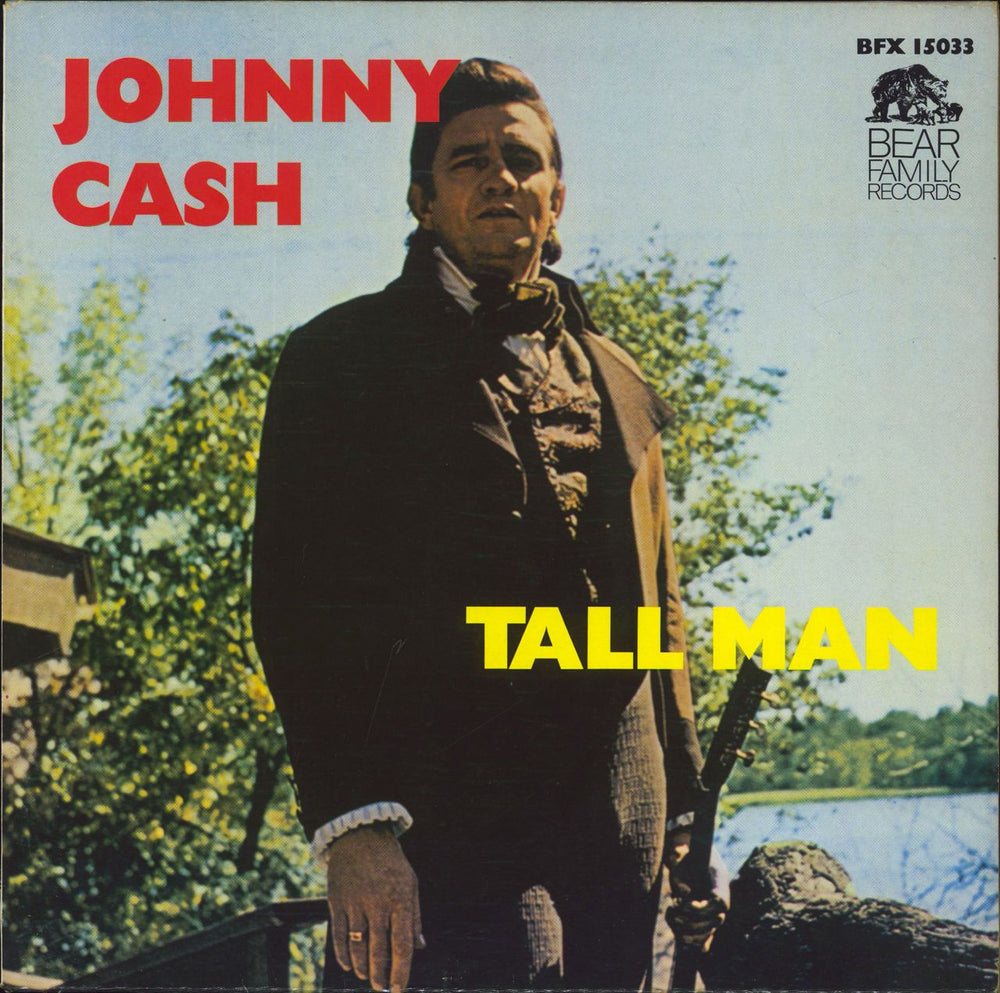 Johnny Cash Tall Man Dutch vinyl LP album (LP record) BFX15033