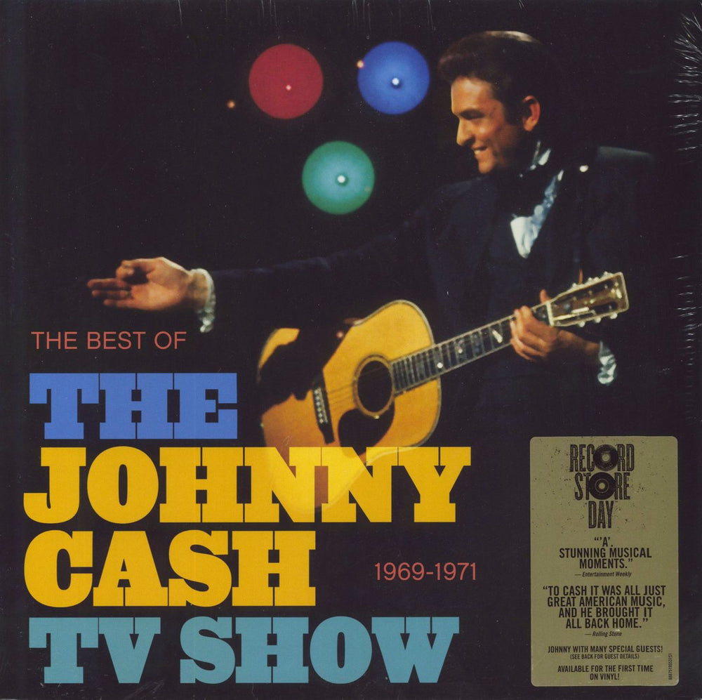 Johnny Cash The Best Of The Johnny Cash TV Show: 1969-1971 - Sealed UK vinyl LP album (LP record) 88875195531