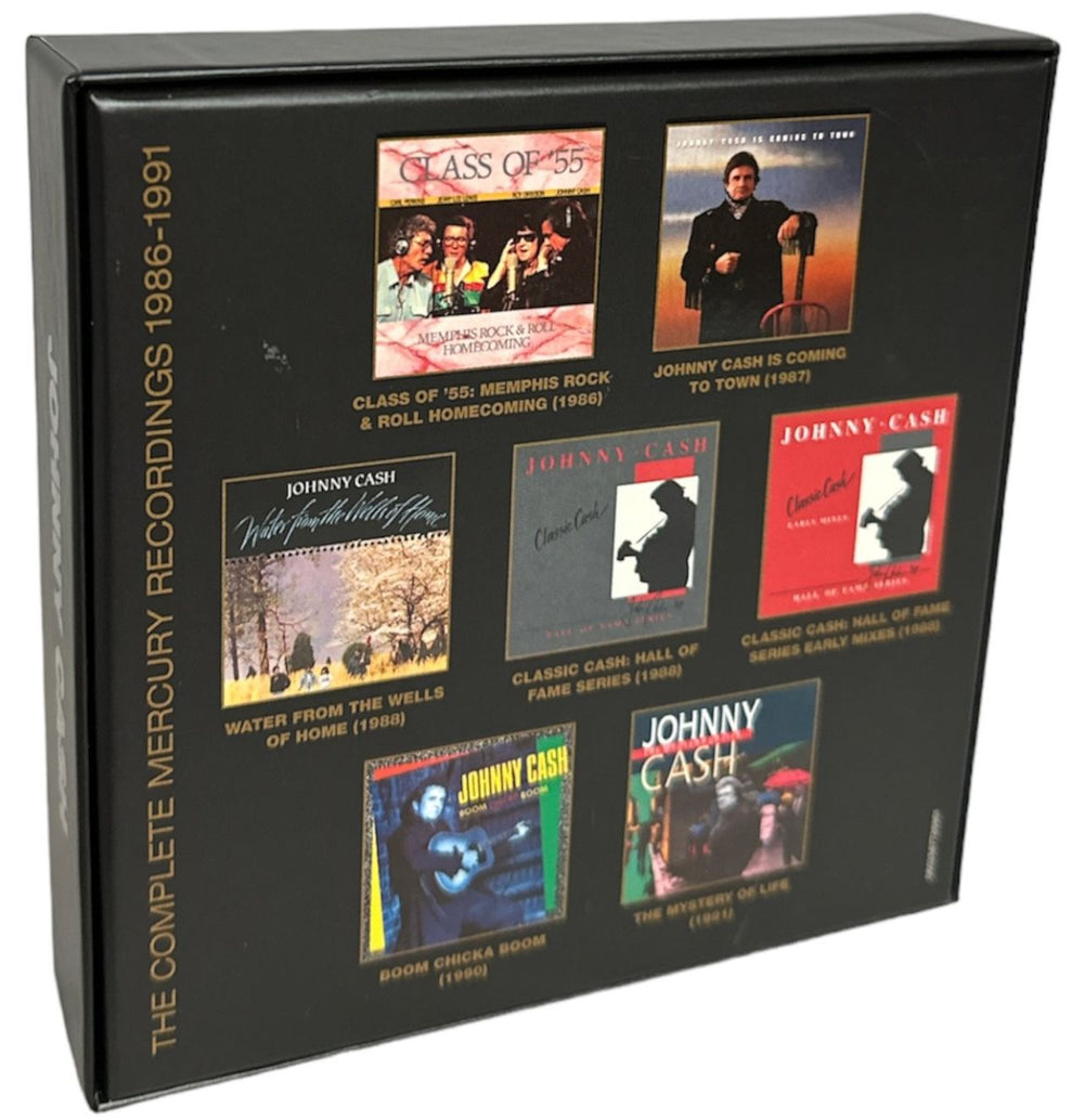 Johnny Cash The Complete Mercury Recordings 1986-1991 US CD Album Box Set 602567726951