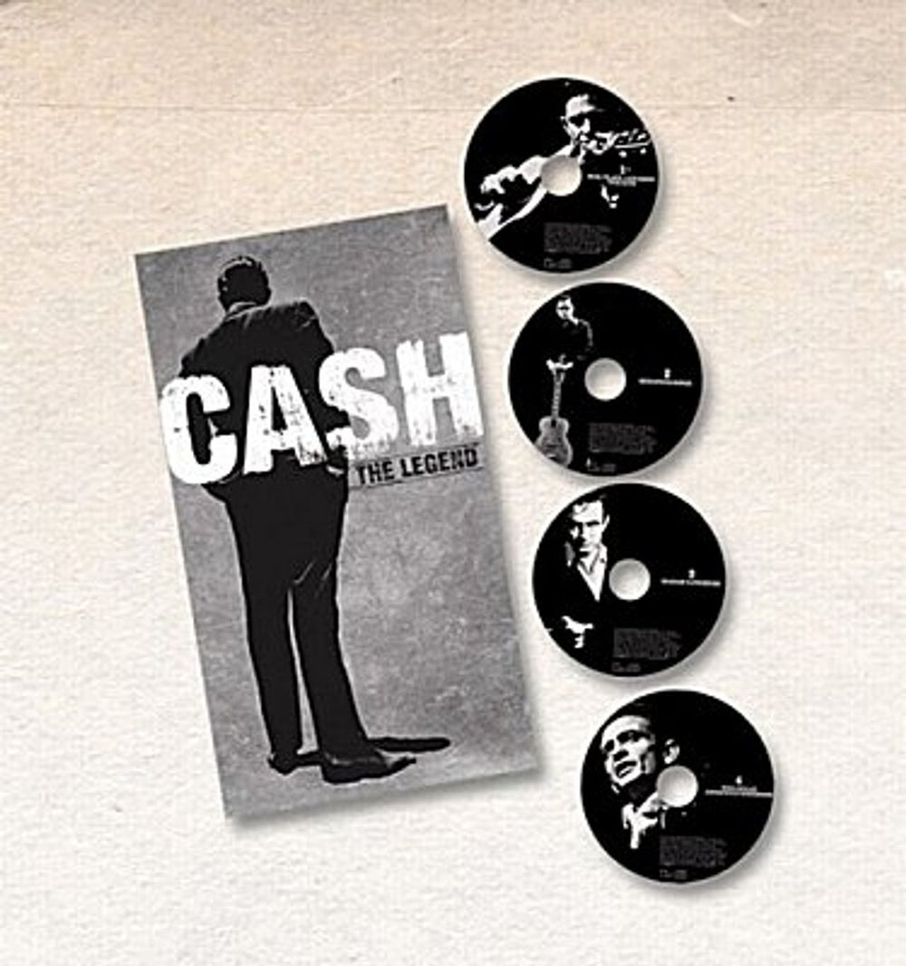 Johnny Cash The Legend - Sealed UK CD Album Box Set 5174612