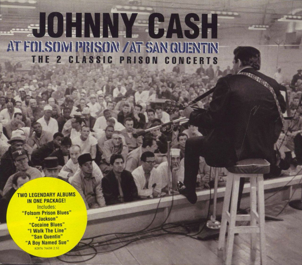 Johnny Cash The Prison Albums + Slipcase UK 2 CD album set (Double CD) 82876766582