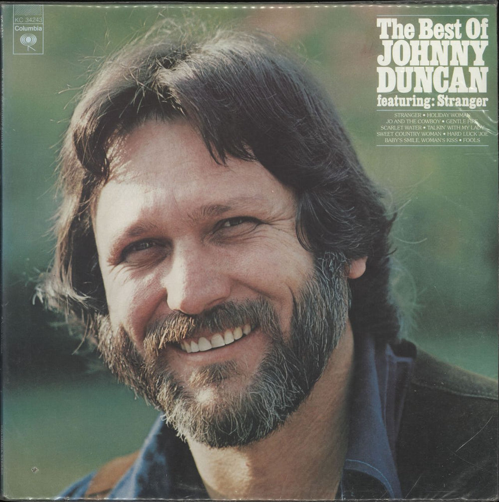 Johnny Duncan The Best Of Johnny Duncan Canadian vinyl LP album (LP record) KC34243