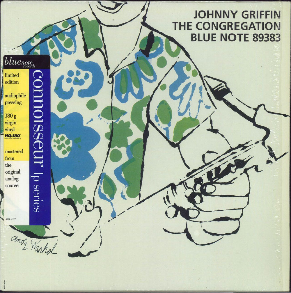 Johnny Griffin The Congregation - 180gm - stickered shrink US vinyl LP album (LP record) B1-89383