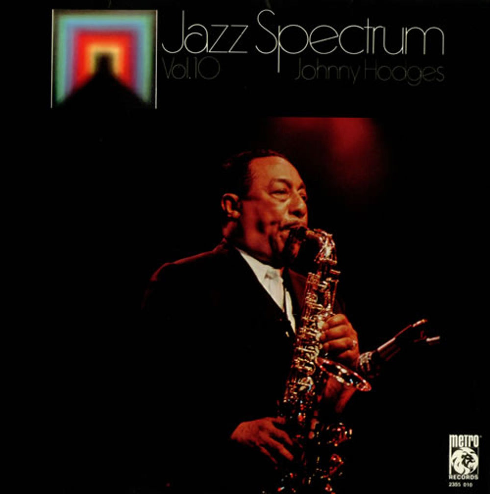 Johnny Hodges Jazz Spectrum Vol. 10 French vinyl LP album (LP record) 2355010