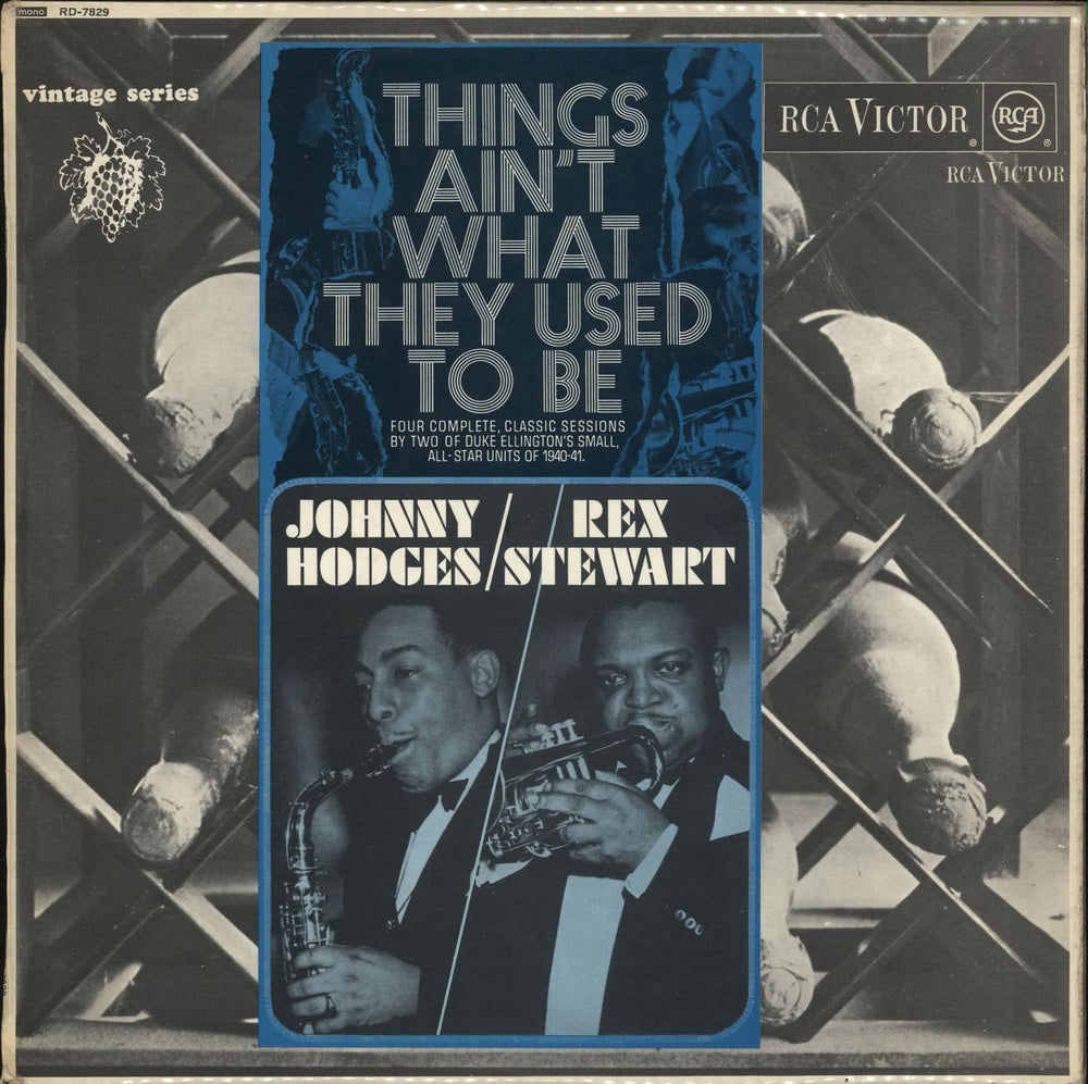 Johnny Hodges Things Ain't What They Used To Be UK vinyl LP album (LP record) RD-7829