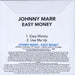 Johnny Marr Easy Money UK Promo CD-R acetate