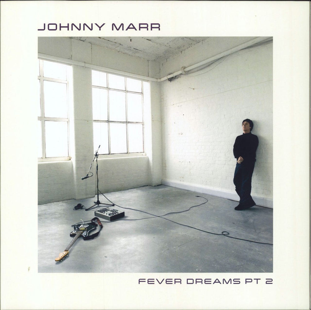 Johnny Marr Fever Dreams Pt 2 - Violet Vinyl UK 12" vinyl single (12 inch record / Maxi-single) NVS009