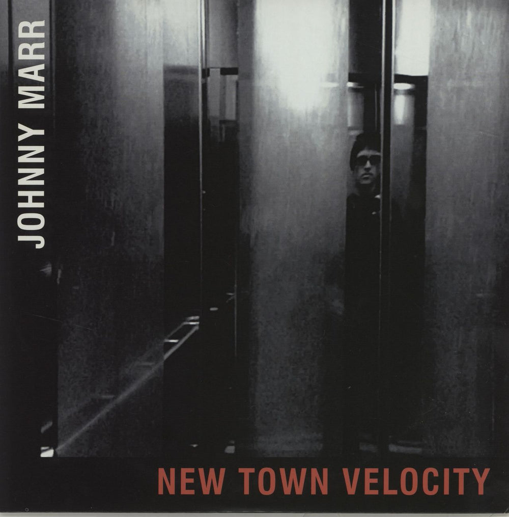 Johnny Marr New Town Velocity UK 7" vinyl single (7 inch record / 45) NVS002