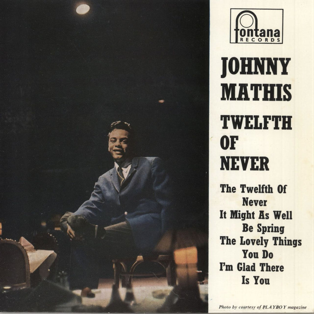 Johnny Mathis Twelfth Of Never UK 7" vinyl single (7 inch record / 45) TFE17056