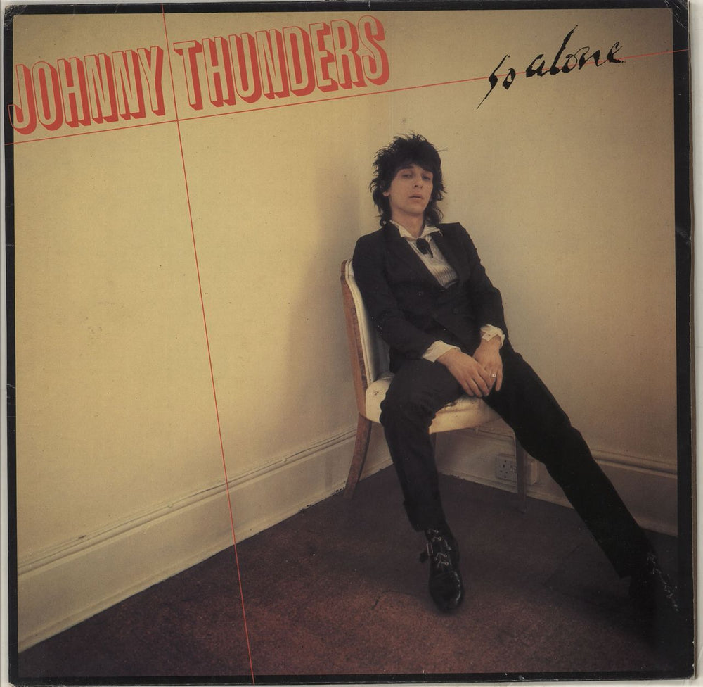 Johnny Thunders & The Heartbreakers So Alone UK vinyl LP album (LP record) RAL1