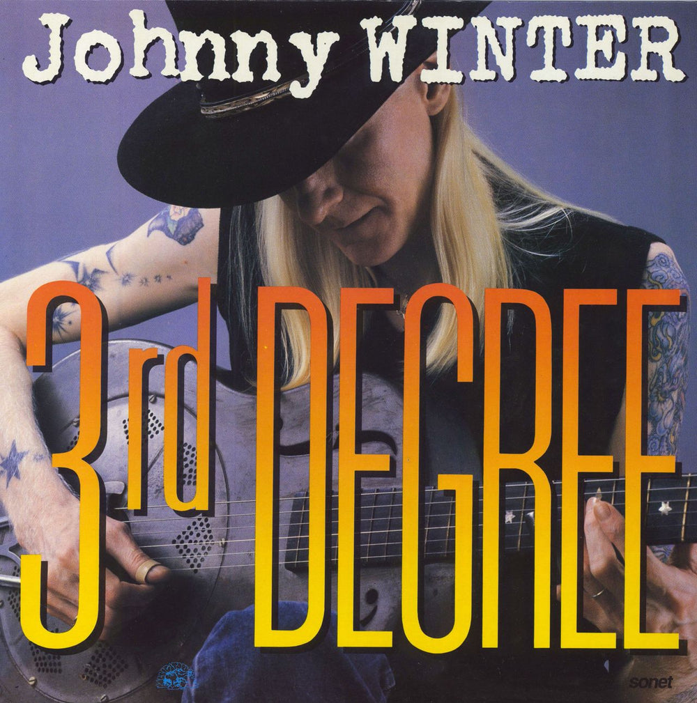 Johnny Winter 3rd Degree Dutch vinyl LP album (LP record) SNTF965