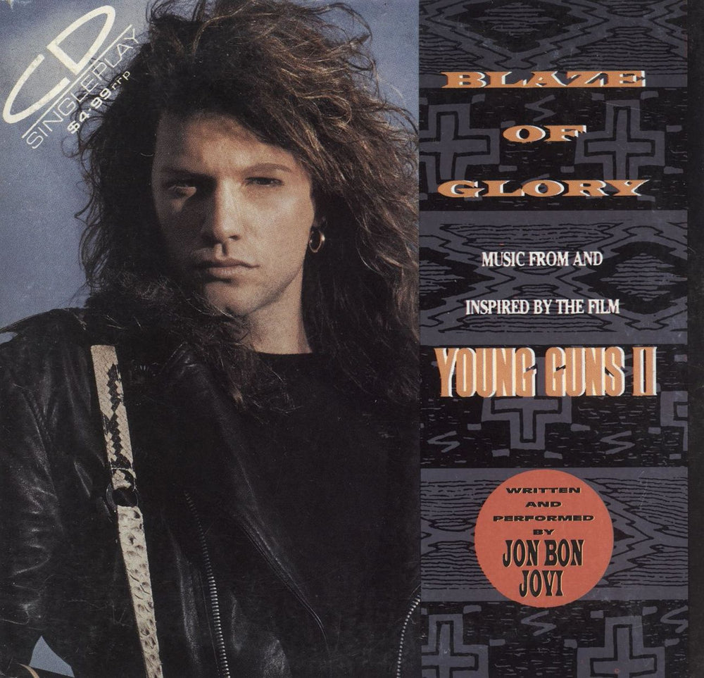 Jon Bon Jovi Blaze Of Glory Australian CD single (CD5 / 5") 875896-2