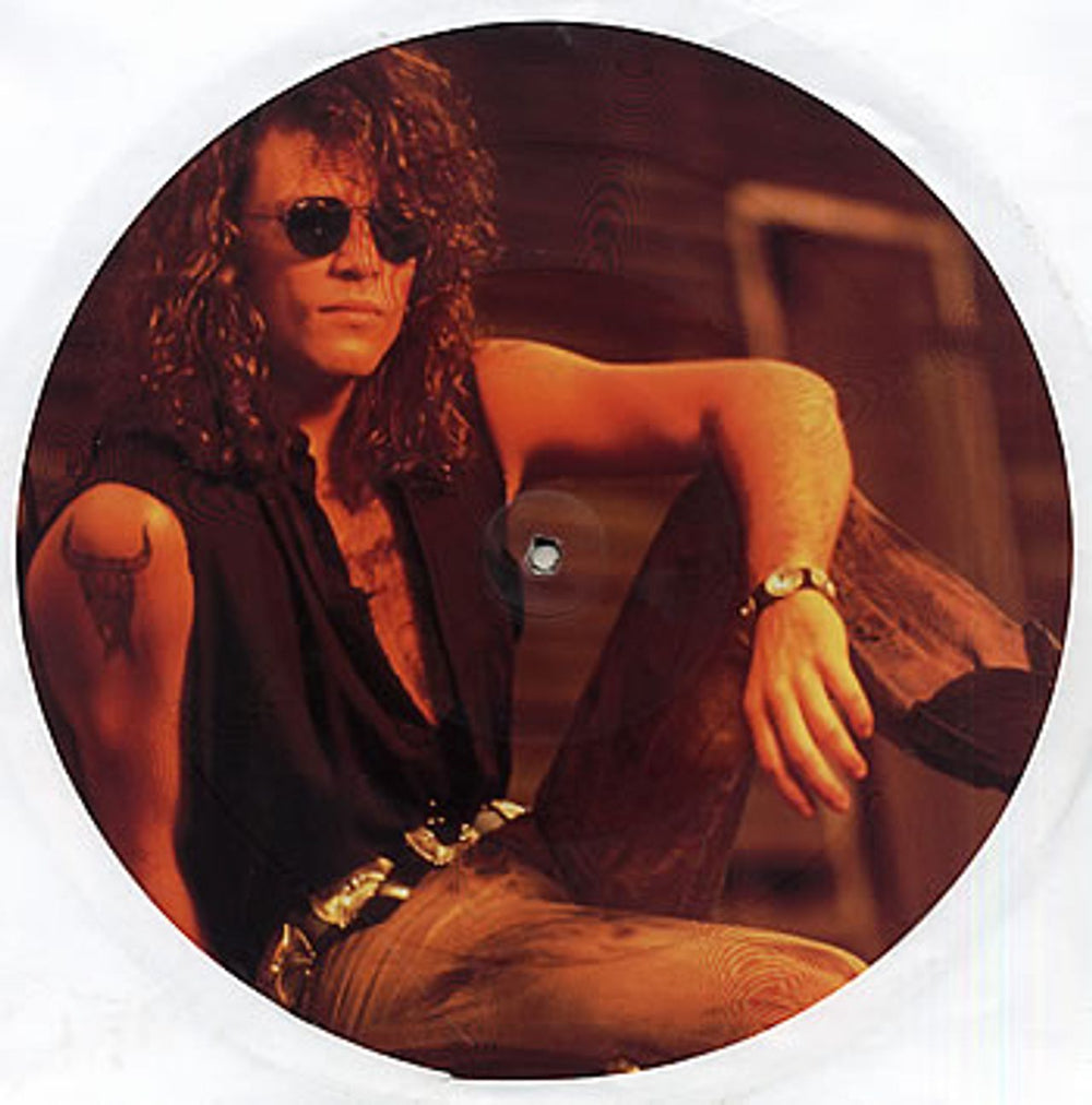 Jon Bon Jovi Miracle UK 12" vinyl picture disc (12 inch picture record) JBJP212