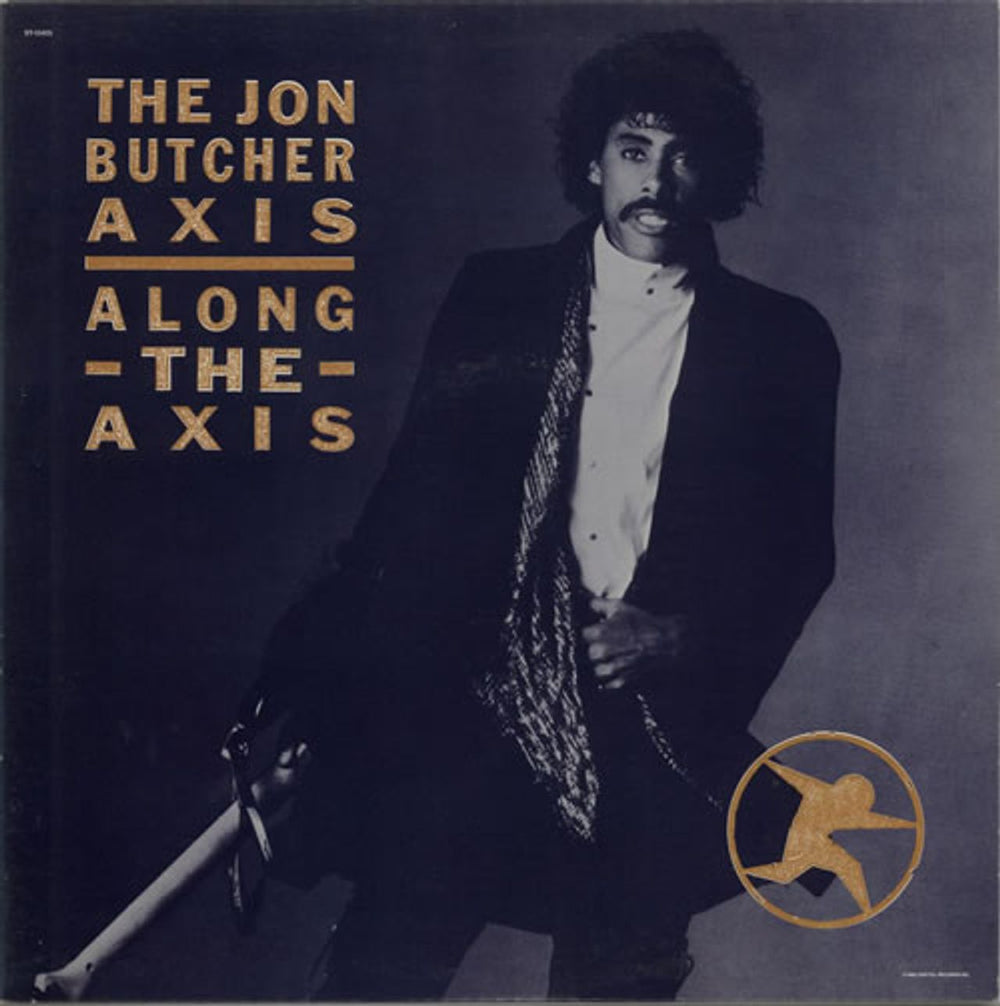 Jon Butcher Along The Axis US vinyl LP album (LP record) ST-12425