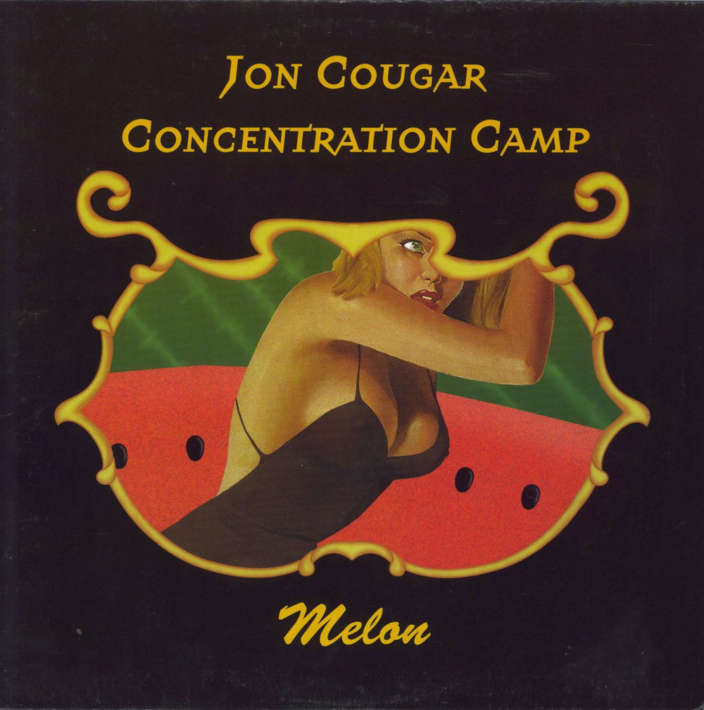 Jon Cougar Concentration Camp Melon US vinyl LP album (LP record) BYO057