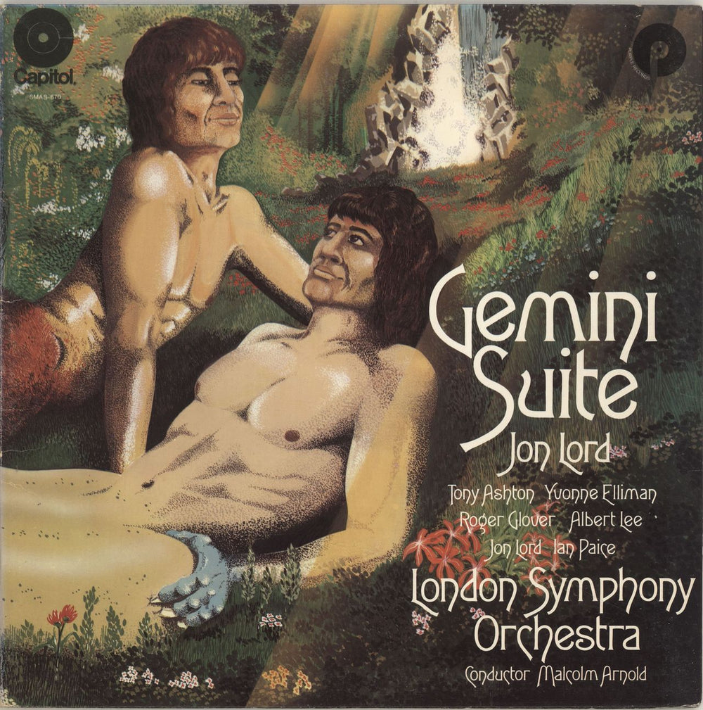 Jon Lord Gemini Suite - 1st US vinyl LP album (LP record) SMAS-870