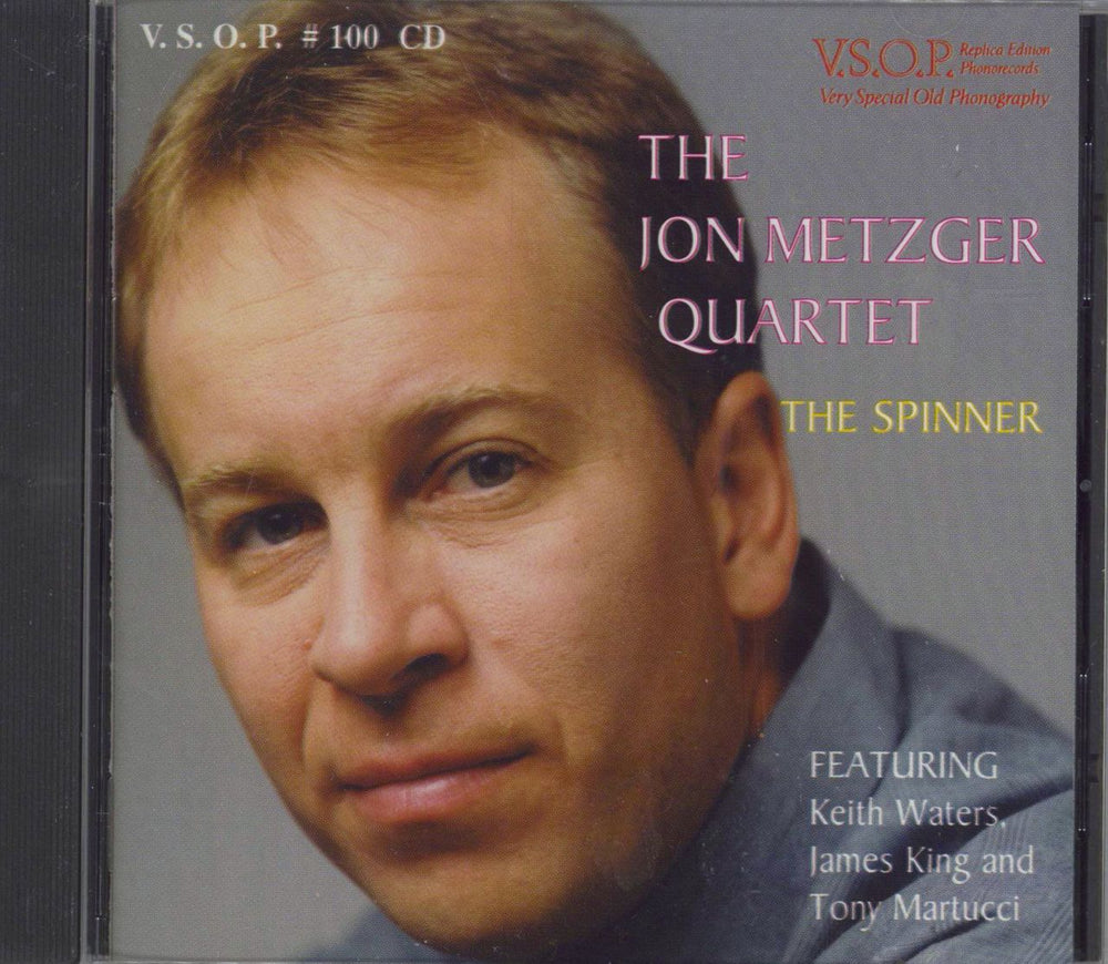 Jon Metzger The Spinner US CD album (CDLP) VSOP#100CD