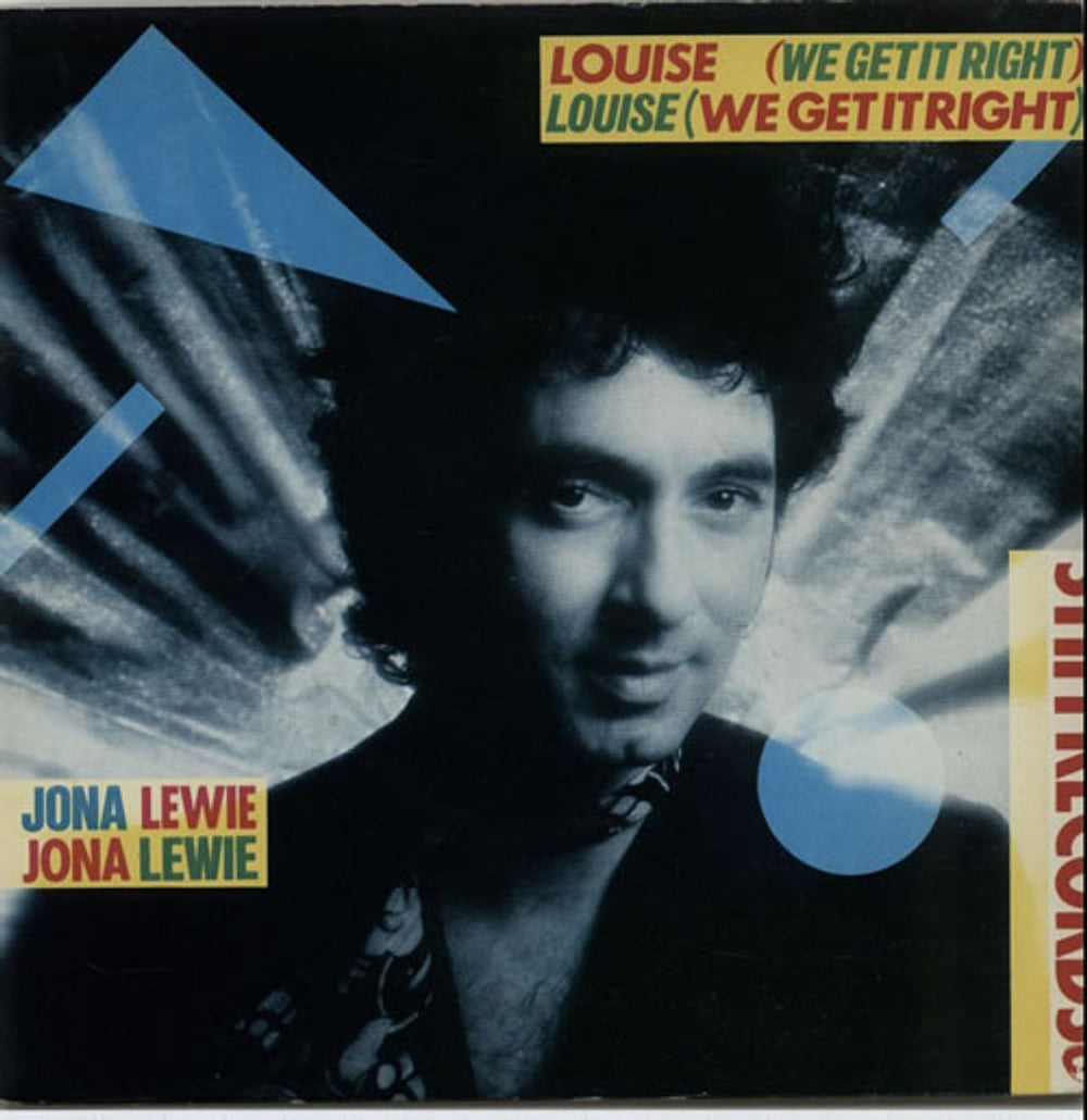 Jona Lewie Louise (We Never Get It Right) UK 7" vinyl single (7 inch record / 45) BUY110