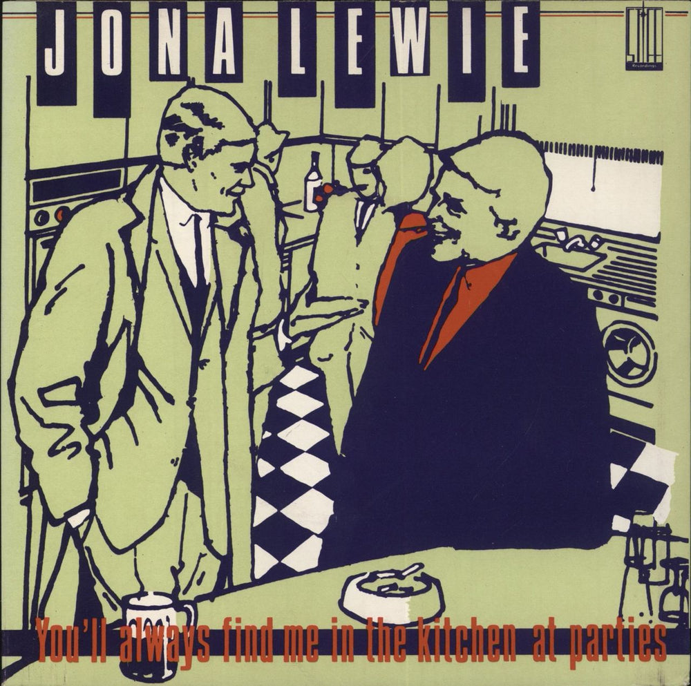 Jona Lewie You'll Always Find Me In The Kitchen At Parties - P/S UK 7" vinyl single (7 inch record / 45) BUY73