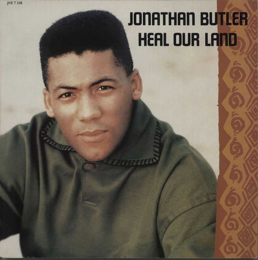 Jonathan Butler Heal Our Land UK 12" vinyl single (12 inch record / Maxi-single) JIVET258