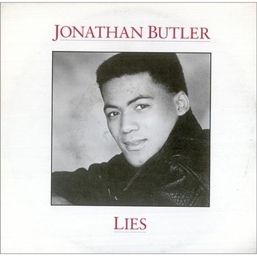 Jonathan Butler Lies UK 7" vinyl single (7 inch record / 45) JIVE141