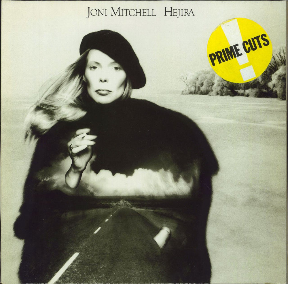 Joni Mitchell Hejira - 2nd + Print - EX German vinyl LP album (LP record) AS53053