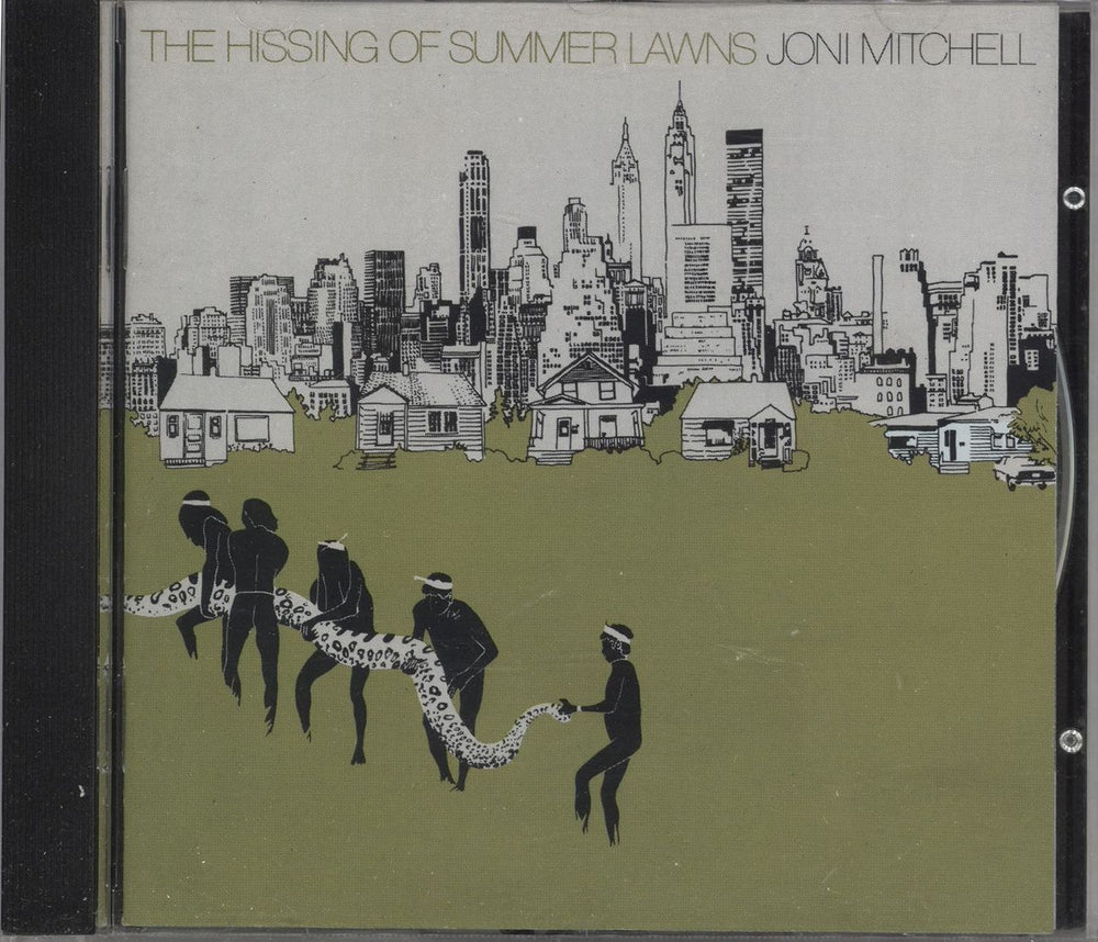 Joni Mitchell The Hissing Of Summer Lawns German CD album (CDLP) 7559-60332-2