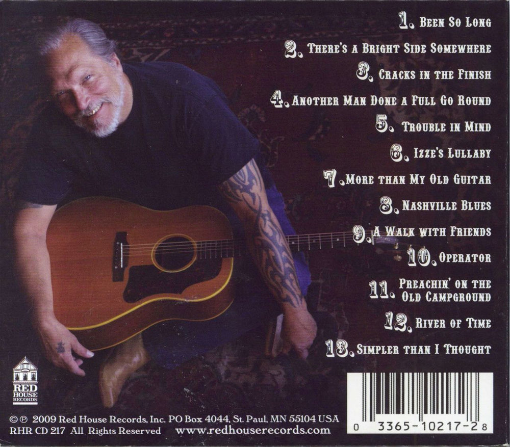 Jorma Kaukonen River Of Time US CD album (CDLP) 033651021728