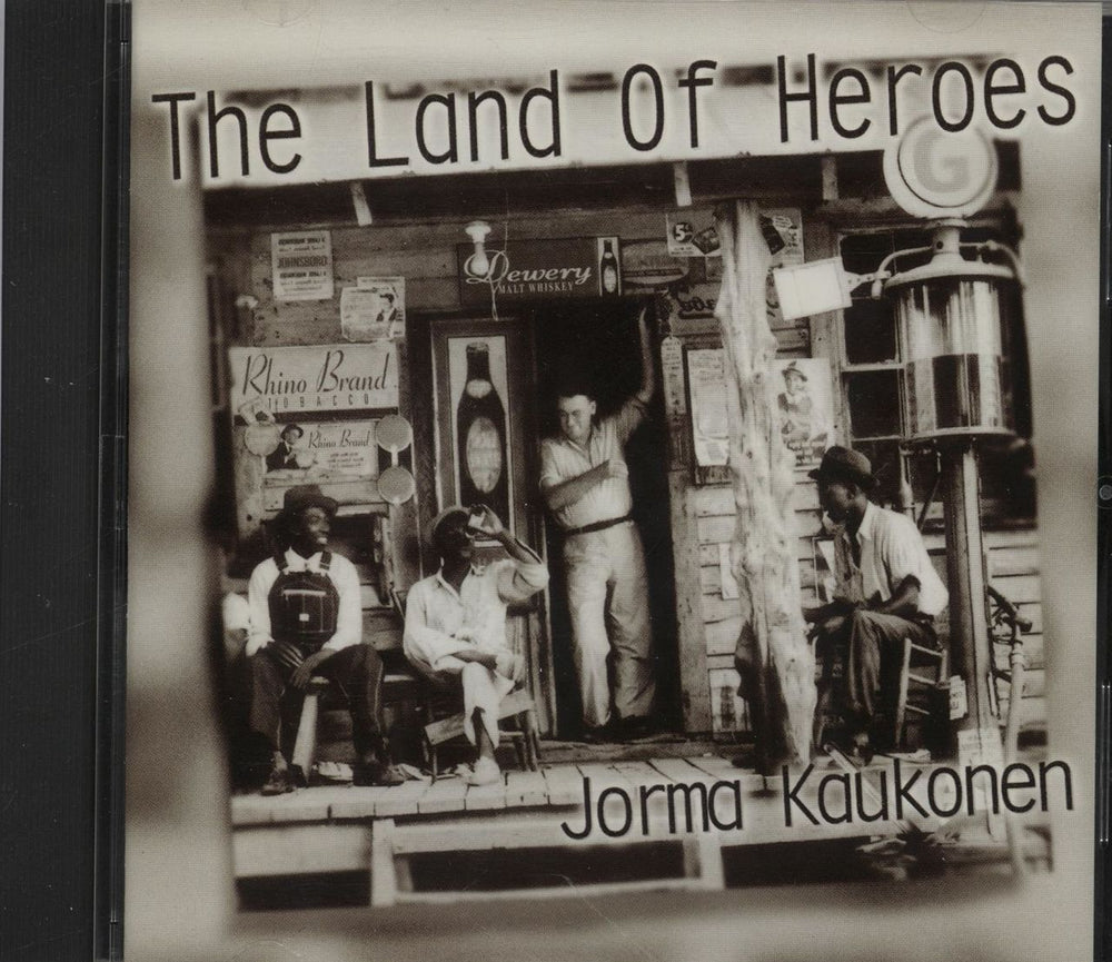 Jorma Kaukonen The Land Of Heroes US CD album (CDLP) RRCD2072